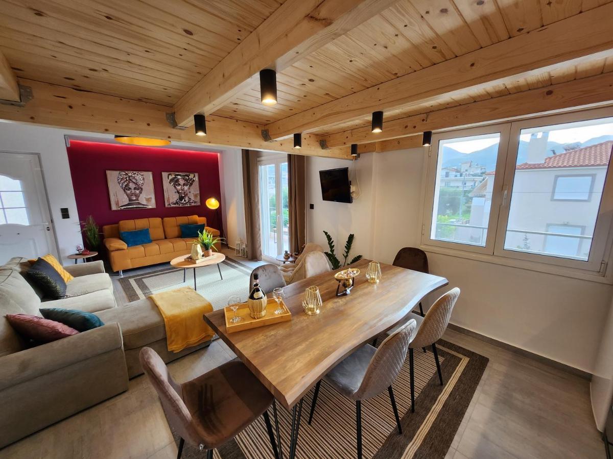 Luxury Loft Apartment Yiota Patras Exterior foto
