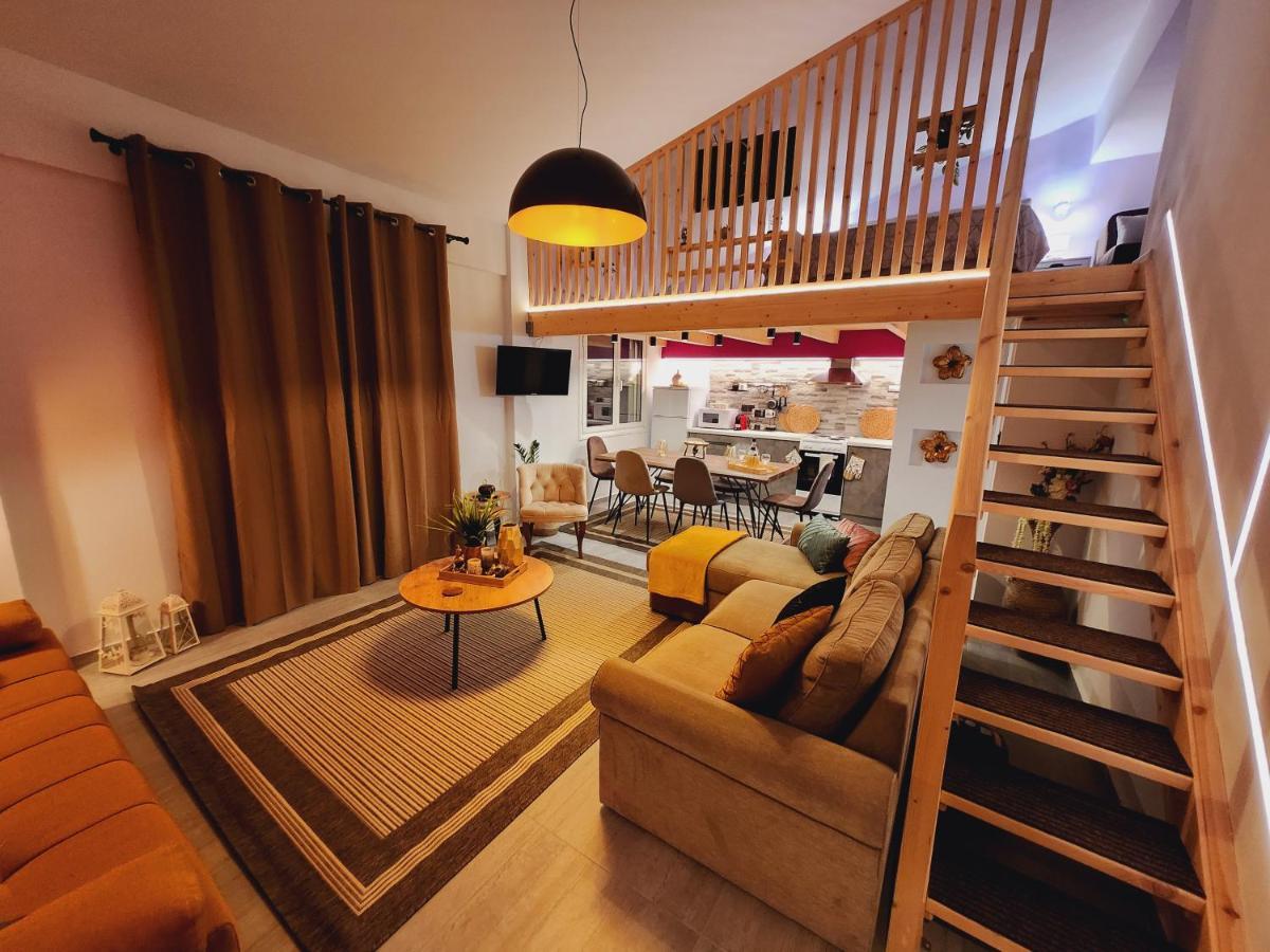 Luxury Loft Apartment Yiota Patras Exterior foto