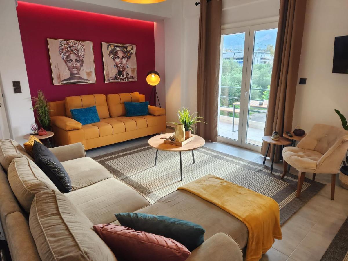 Luxury Loft Apartment Yiota Patras Exterior foto